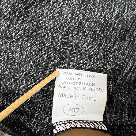 Cotton Blend Pullover Lightweight Sweater by Aokosor Black Blend, Size Large - Picture 12 of 12
